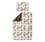 Pościel dwustronna HAPPY BEAR 75X100 BabySteps