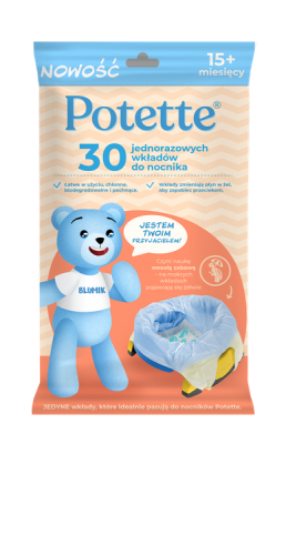 wkłady jednorazowe do nocnika potette plus