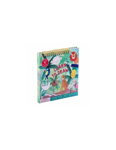 zestaw do nauki rysowania floss & rock dżungla