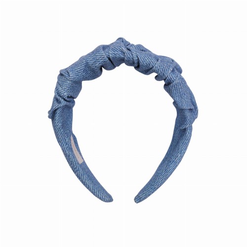 marszczulka jeans ul&ka  opaska marszczulka