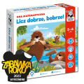 licz dobrze bobrze kapitan nauka gra matematyczna zabawka roku 2023