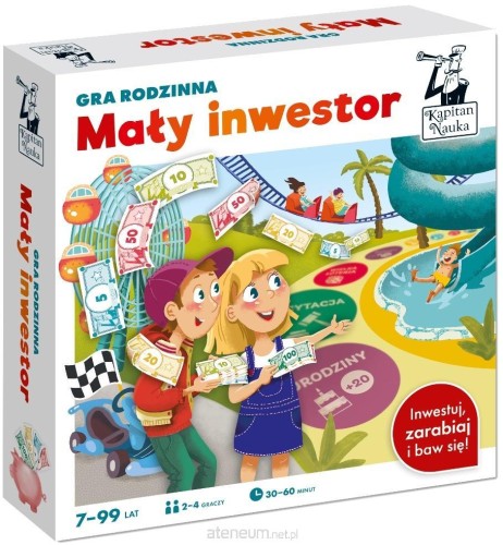 mały inwestor kapitan nauka gra rodzinna