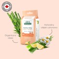 Aleva Naturals bambusowe chusteczki do smoczka , biodegradowalne ,