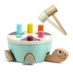 Gra motoryczna Żółw drewniana wbijanka 18m+ TopBright