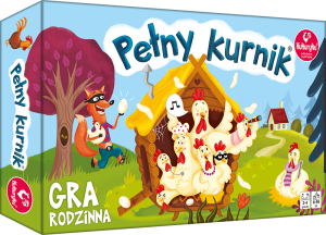 Gra rodzinna Pełny kurnik 6+ Kukuryku